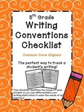 5th Grade Common Core Writing Checklist