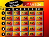5th Grade Cranium Challenge Math Prep Game
