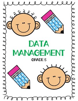 Preview of 5th Grade Data Management Quizzes