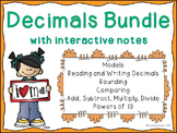 5th Grade Decimals - Lessons, Worksheets, Test, Interactiv