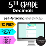 5th Grade Decimals for Google Forms™