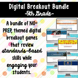5th Grade Digital Breakout Bundle