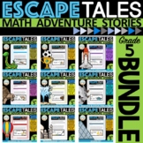 5th Grade Digital Math Escape Tales BUNDLE | Made for Goog