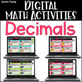 5th Grade Digital Math Activities - Decimals