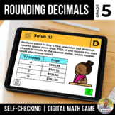 5th Grade Digital Math Game | Round Decimals