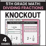 5th Grade Dividing Fractions Games - Digital Math Games - 