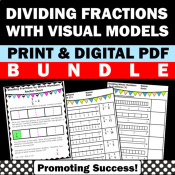 Preview of 5th Grade Math Curriculum Standards Dividing Fractions Early Finishers Stations