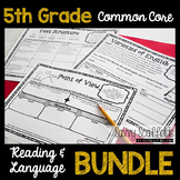 5th Grade Graphic Organizers for Common Core Reading and Language