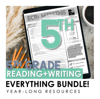 Preview of 5th Grade ELA EVERYTHING BUNDLE - Year-Long Resources