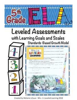 Preview of 5th Grade ELA Leveled Reading Comprehension Passage - Assessment