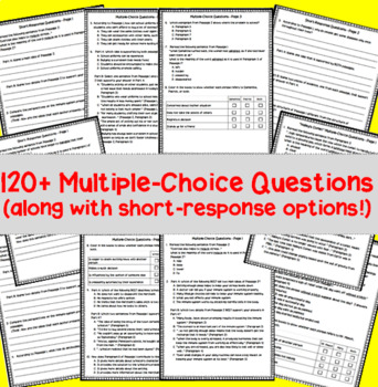 5th grade ela practice state test bundle distance