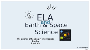 Preview of 5th Grade ELA with Earth & Space Science