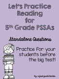 5th Grade ELA/Reading PSSA Questions