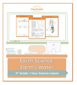 Preview of 5th Grade Earth Science | "Earth's Water"