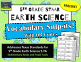 5th Grade Earth Science STAAR-Sedimentary Rocks and Fossil Fuels FREEBIE!