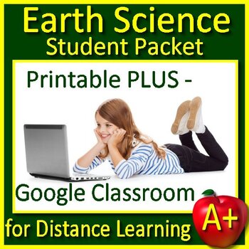 Preview of 5th Grade Earth Science NGSS Worksheets - Student Packet