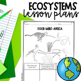 5th Grade Ecosystems Unit Lesson Plans Bundle- NC SCOS LS.5.2