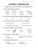 5th Grade: Electricity & Magnetism Unit Test