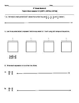 5th Grade EngageNY/Eureka Math Module 3 All Topics ...