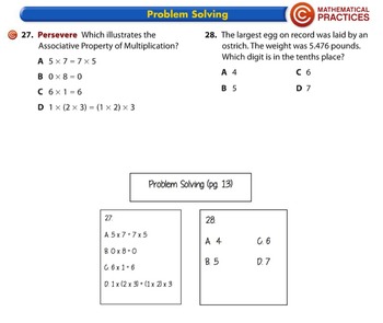 Preview of 5th Grade, Envision Topic 1: Place Value