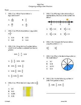 Equivalent Fractions 5th Grade Worksheets Teaching Resources Tpt