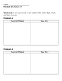 5th Grade Eureka Math Module 2 Lesson 20