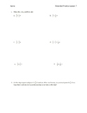 5th Grade Eureka Math Module 3 Lesson 7 Homework/ Extended Practice
