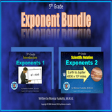 5th Grade Exponent Bundle - 2 Powerpoint Lessons - 84 slides