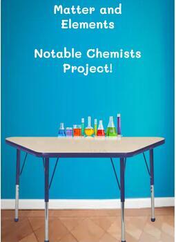 Preview of 5th Grade FOSS Matter and Elements:  Notable Chemists Project