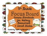 5th Grade Focus Wall for Kansas State Standards