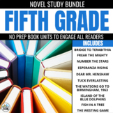 5th Grade Book Clubs Bundle: 10 Units for Novel Studies or
