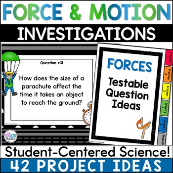 Preview of 5th Grade Force & Motion Investigations - Fun End of Year Science Experiments