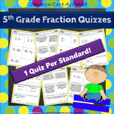 5th Grade Fraction Quizzes: Fractions Quizzes 5th Grade Ma