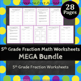 5th Grade Fractions Worksheets 5NF Worksheets 5th Grade Fr