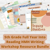 5th-Grade Full Year Into Reading HMH Writing Workshop Reso