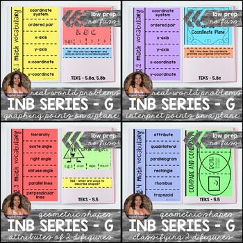 Preview of 5th Grade Geometry *BUNDLE* (Interactive Notebook Series)