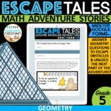 5th Grade Geometry | Digital Escape Tale for Google Forms™