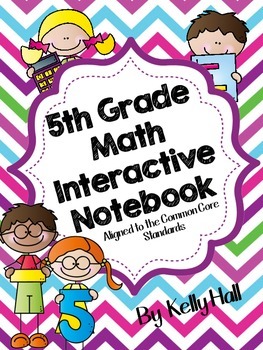 Preview of 5th Grade Interactive Common Core Math Notebook