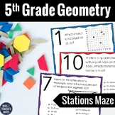 5th Grade Geometry Review Activity  5.G