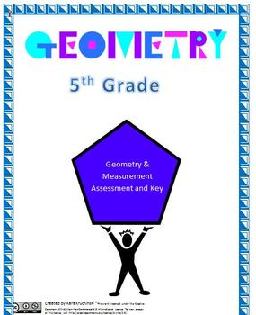 Preview of 5th Grade Geometry and Measurement Assessment