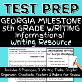 5th Grade Georgia Milestone Informational Writing Texts an