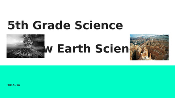 5th Grade Georgia Milestones GMAS Science Review - Earth Science by ...