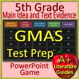 5th Grade Georgia Milestones Test Prep Main Idea and Text 