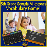 5th Grade Georgia Milestones Vocabulary Game - GMAS Readin