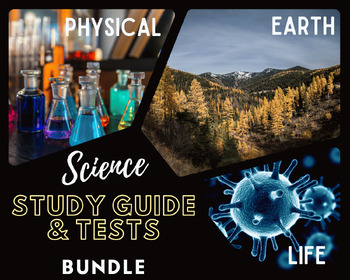Preview of 5th Grade Georgia Science Assessments BUNDLE