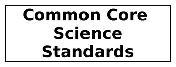 Preview of 5th Grade Georgia Science Standards