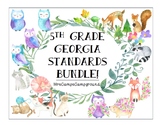 5th Grade Georgia Standards - ELA, Math, Science, & S.S. - BUNDLE