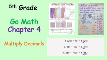 Preview of 5th Grade Go Math Bundle - Chapters 4, 5, and 6 Lessons