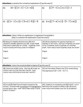 5th Grade Go Math- Chapter 1-11 Assessments by SG's ...