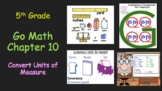 5th Grade Go Math Chapter 10 Lessons + Chapter 10 Review Bundle